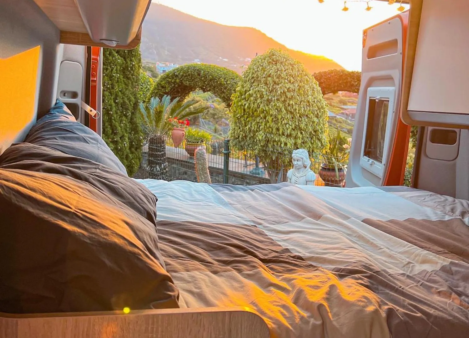 Furgoneta Camper Canarias 푸에르토 드 라 크루즈 캠프장